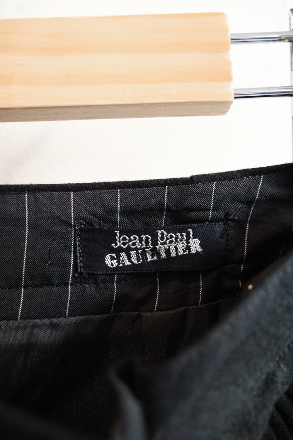 Jean Paul GAULTIER 장폴고티에 플리츠 울 스커트 상품이미지4
