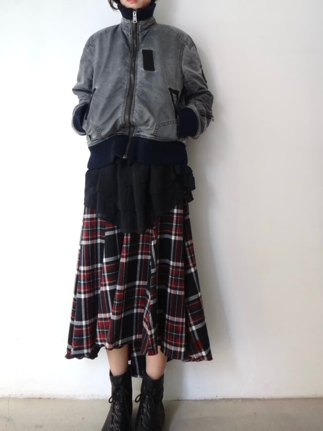 FIRETRAP sporty bomber jacket / silver 상품이미지6