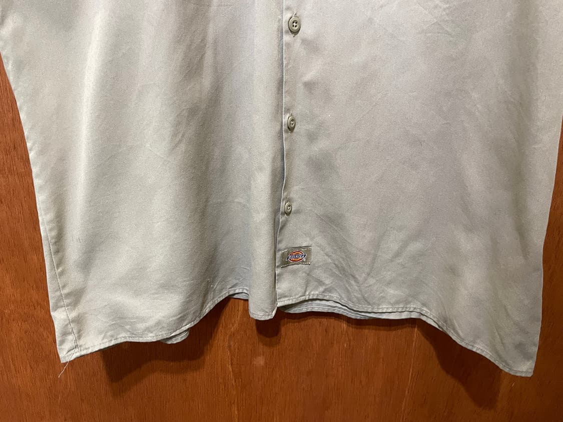 (XL) Dickies 디키즈 반팔 자수 워크 셔츠 베이지   상품이미지5
