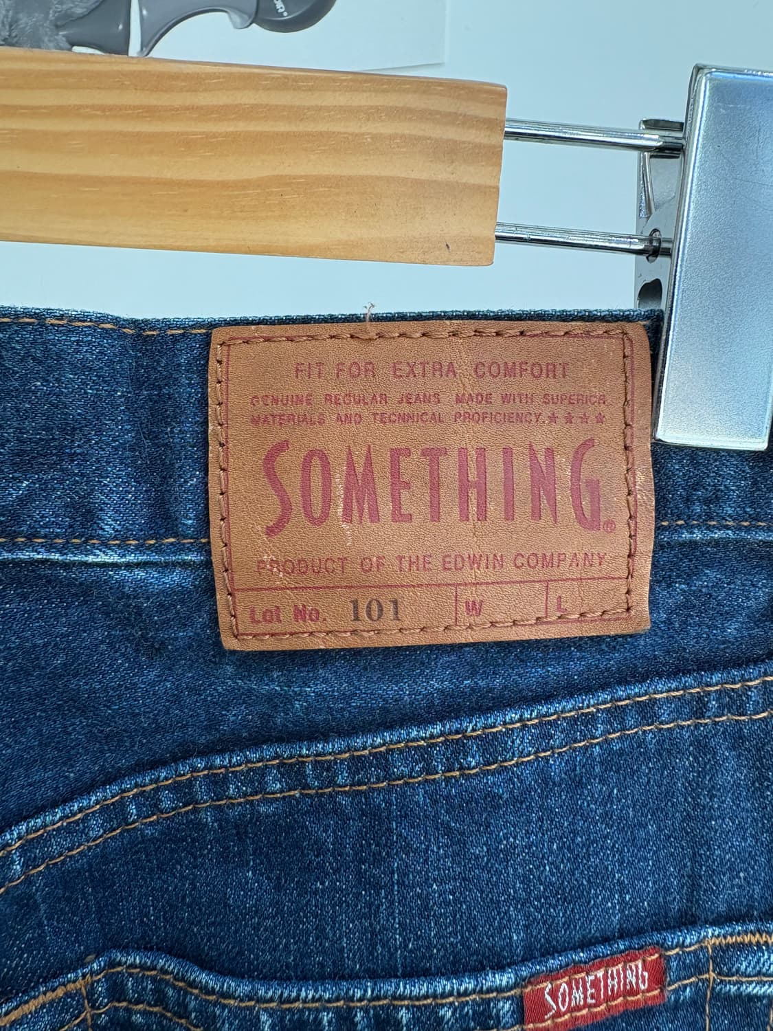 SOMETHING (Made in Japan) 부츠컷데님 상품이미지6