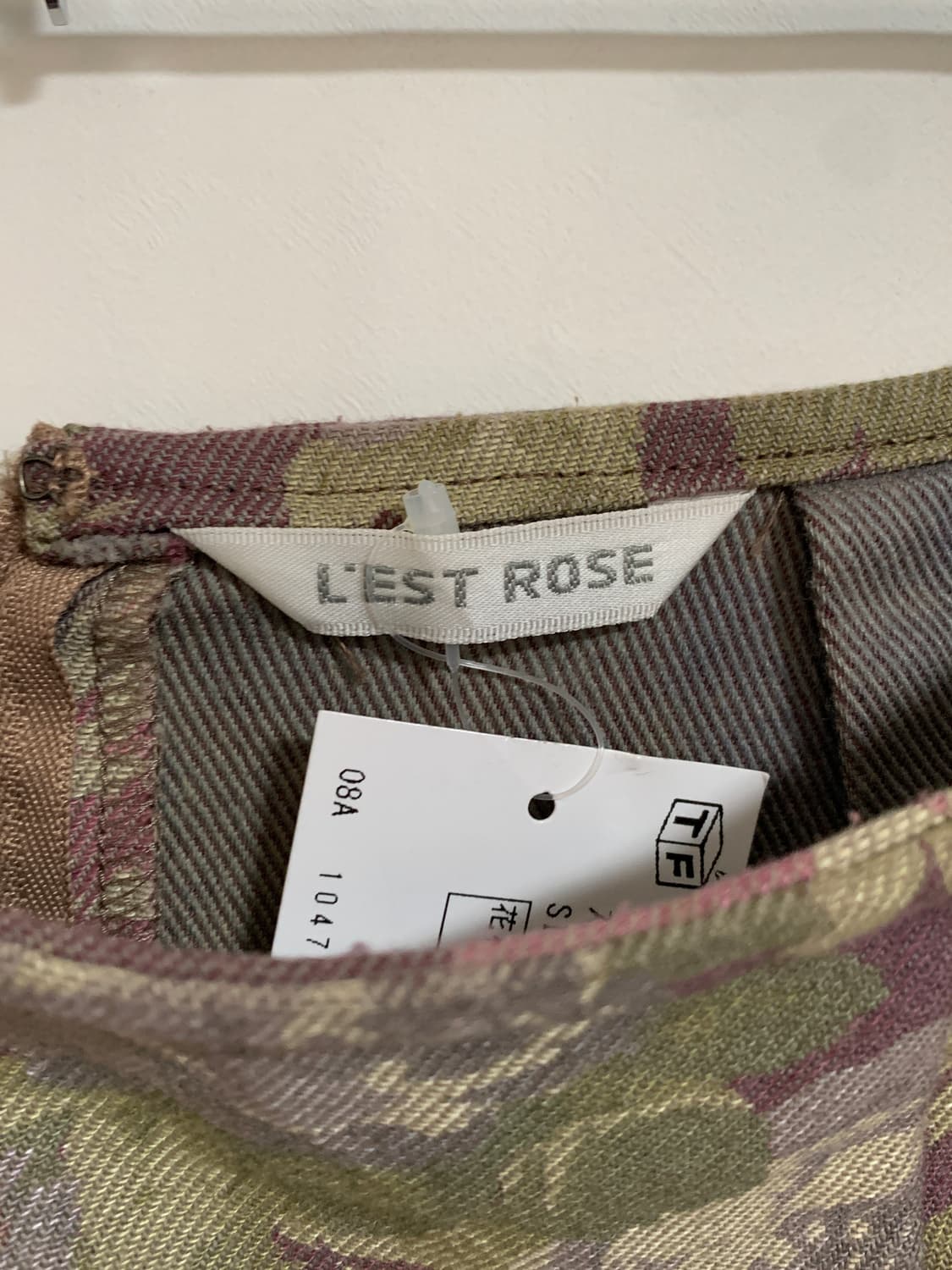 L'EST ROSE 레이스 절개 치마 상품이미지8