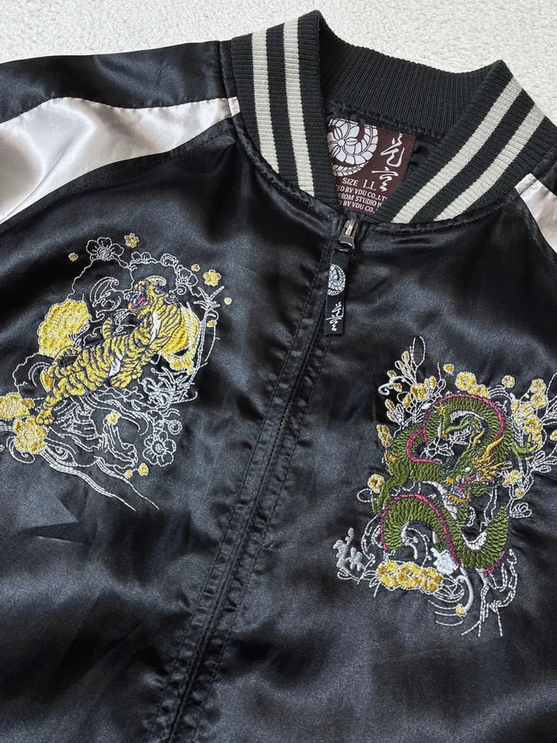 Japanese 용호상박 스카잔 새틴 자켓 PN7234 상품이미지6