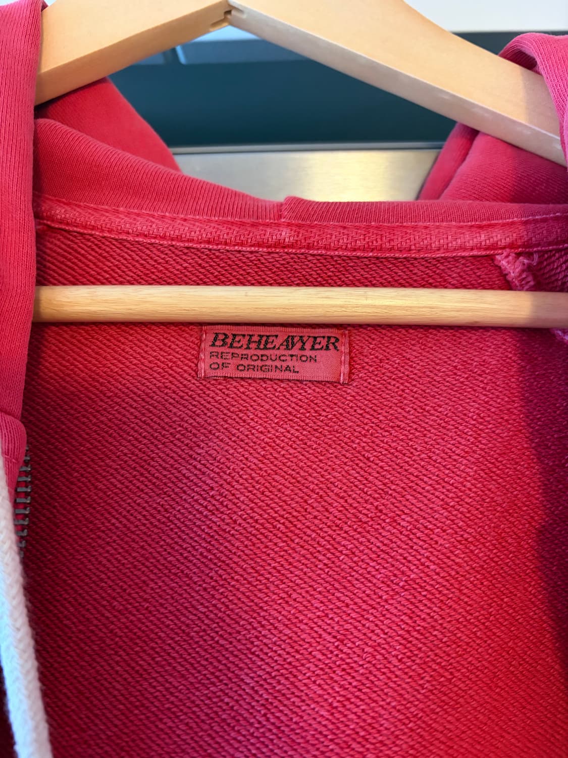 비헤비어 Dyed Full Zip Parka 후드집업 상품이미지3