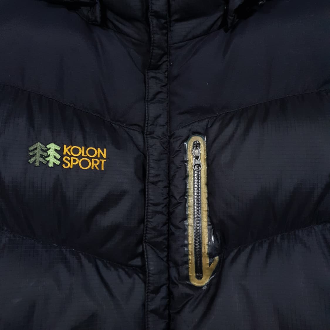 여성 L) 코오롱 헤스티아 800 윈드스토퍼 고어텍스 구스다운 패딩 점퍼 상품이미지3