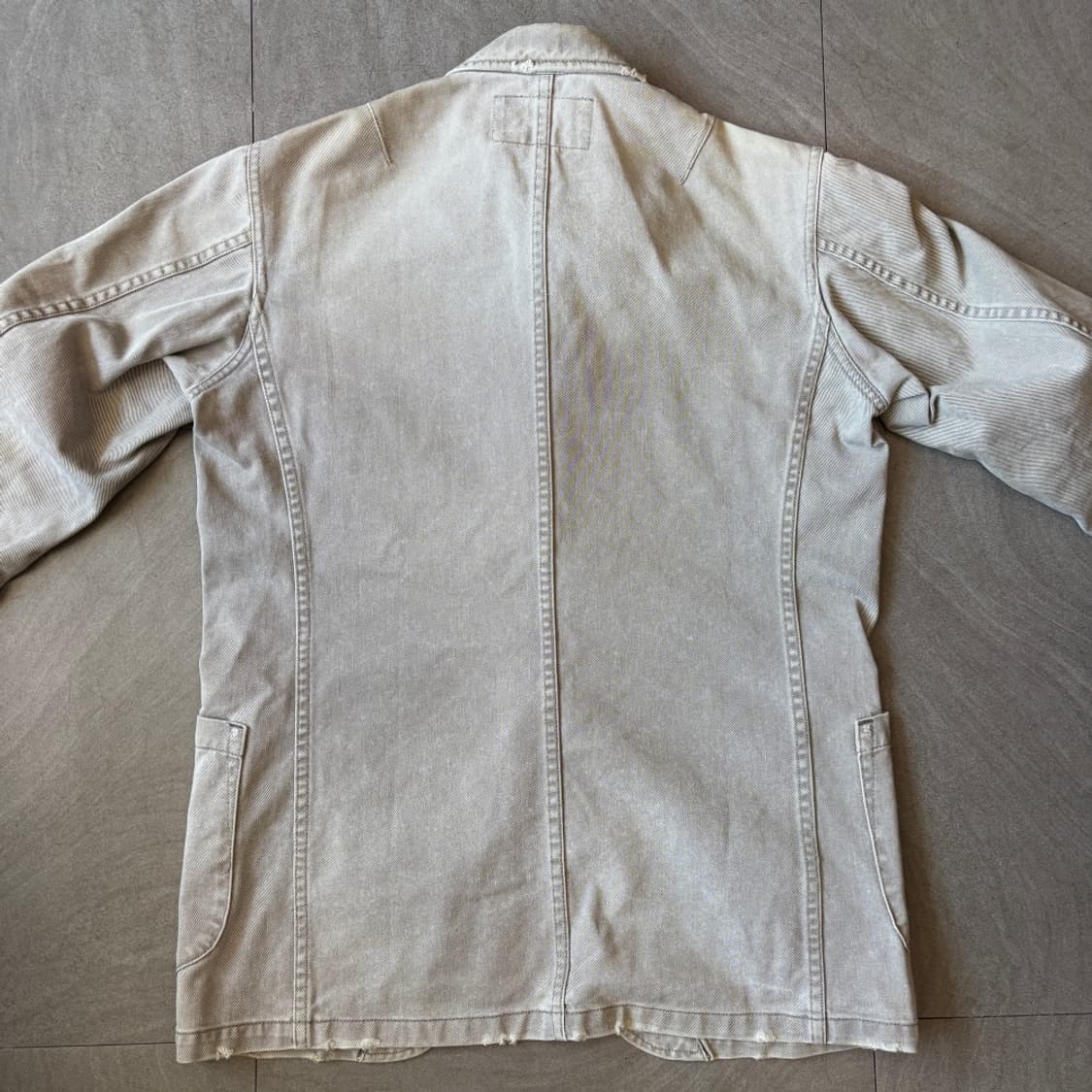 리바이스 정품 아이보리 데님 청 자켓 상품이미지9