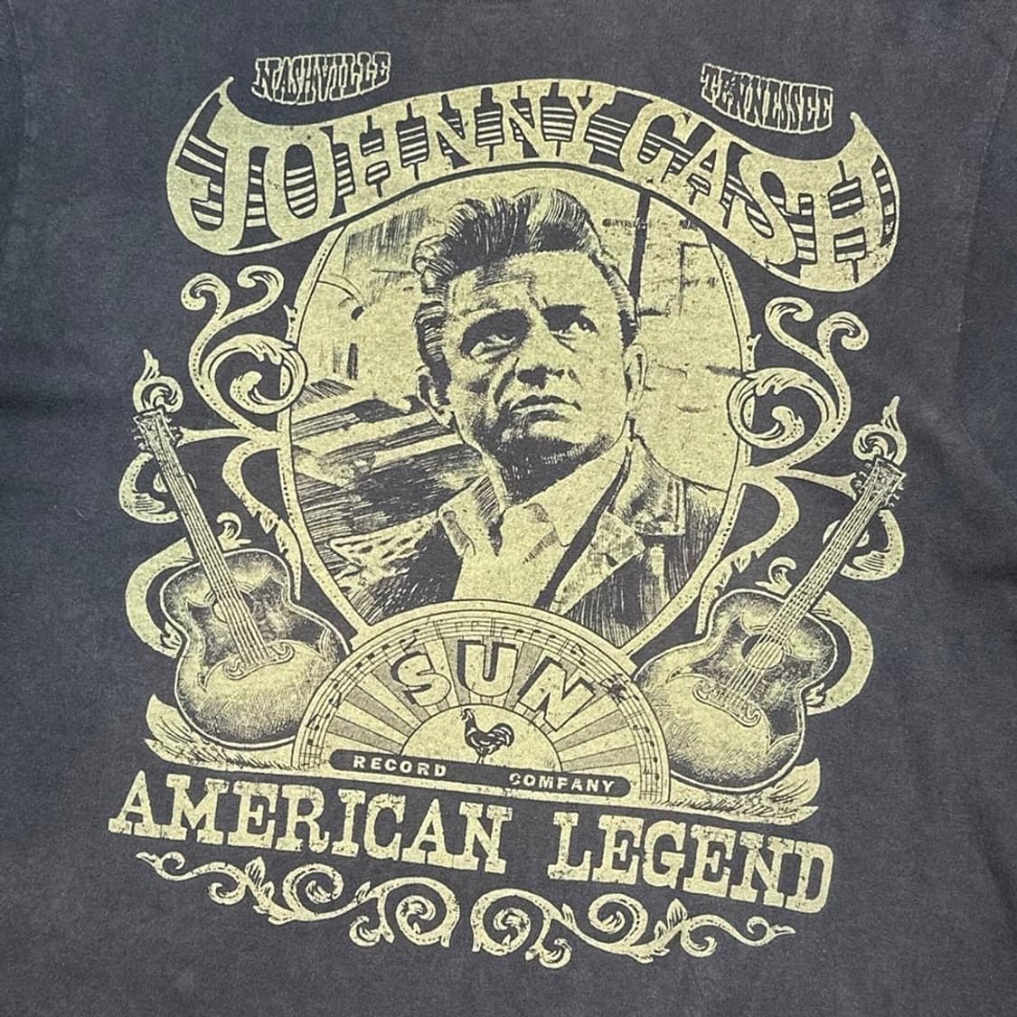 조니캐쉬 프린팅 페이드 티셔츠 상품이미지3