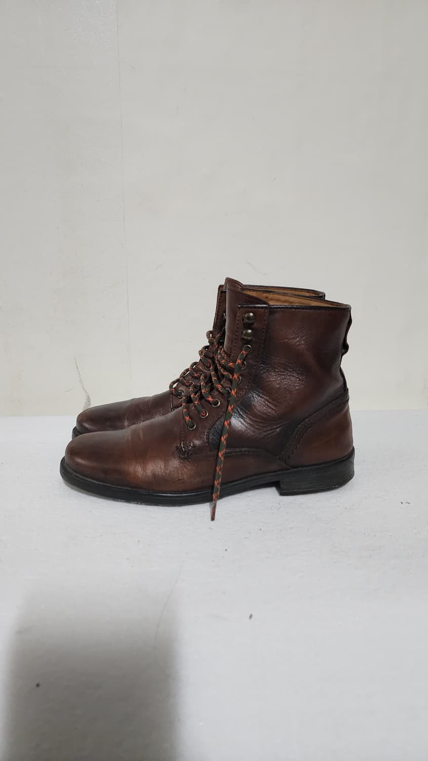 자라 빈티지 가죽 워커 부츠 상품이미지3