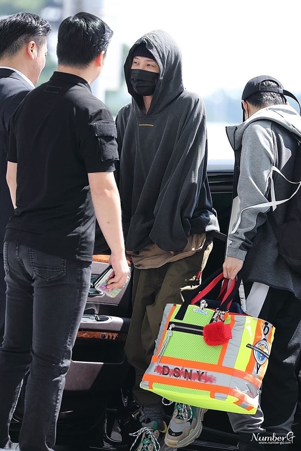 피마원 초판 목로고 차콜 후드 상품이미지1