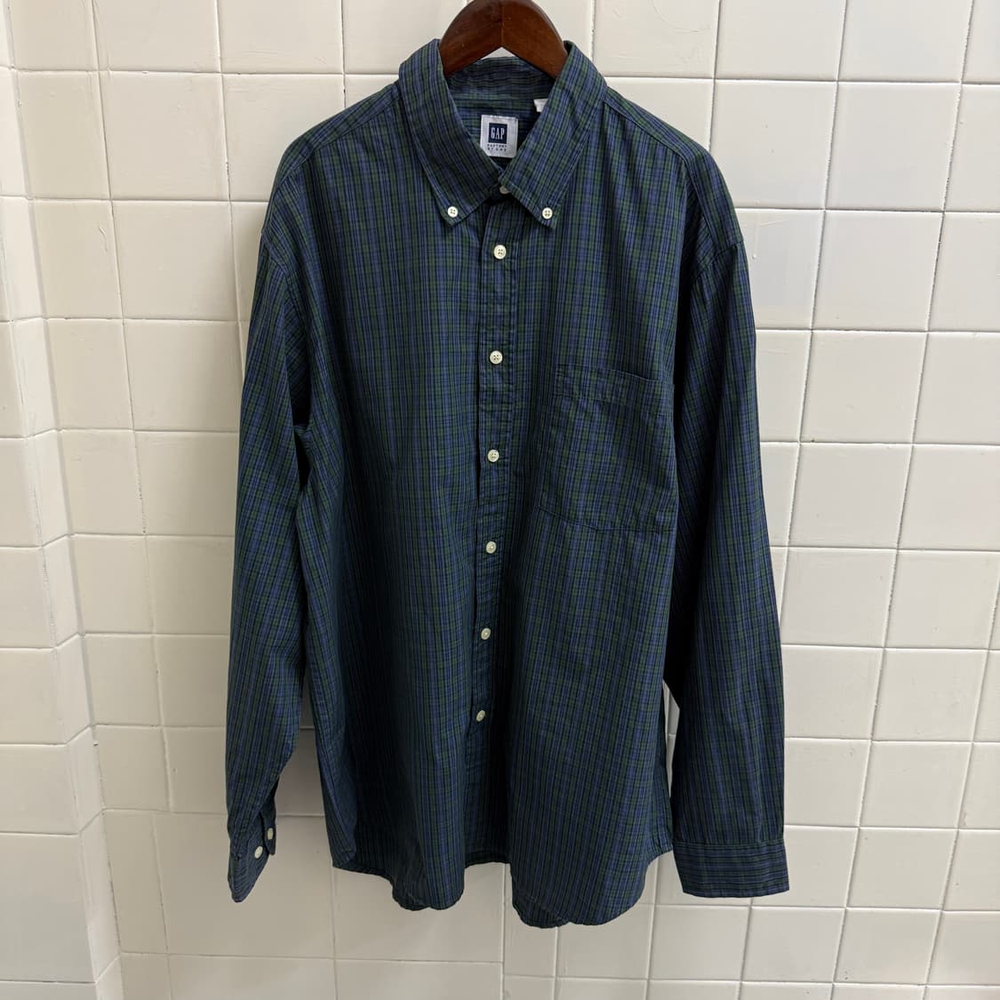 갭 타탄체크 셔츠 상품이미지2