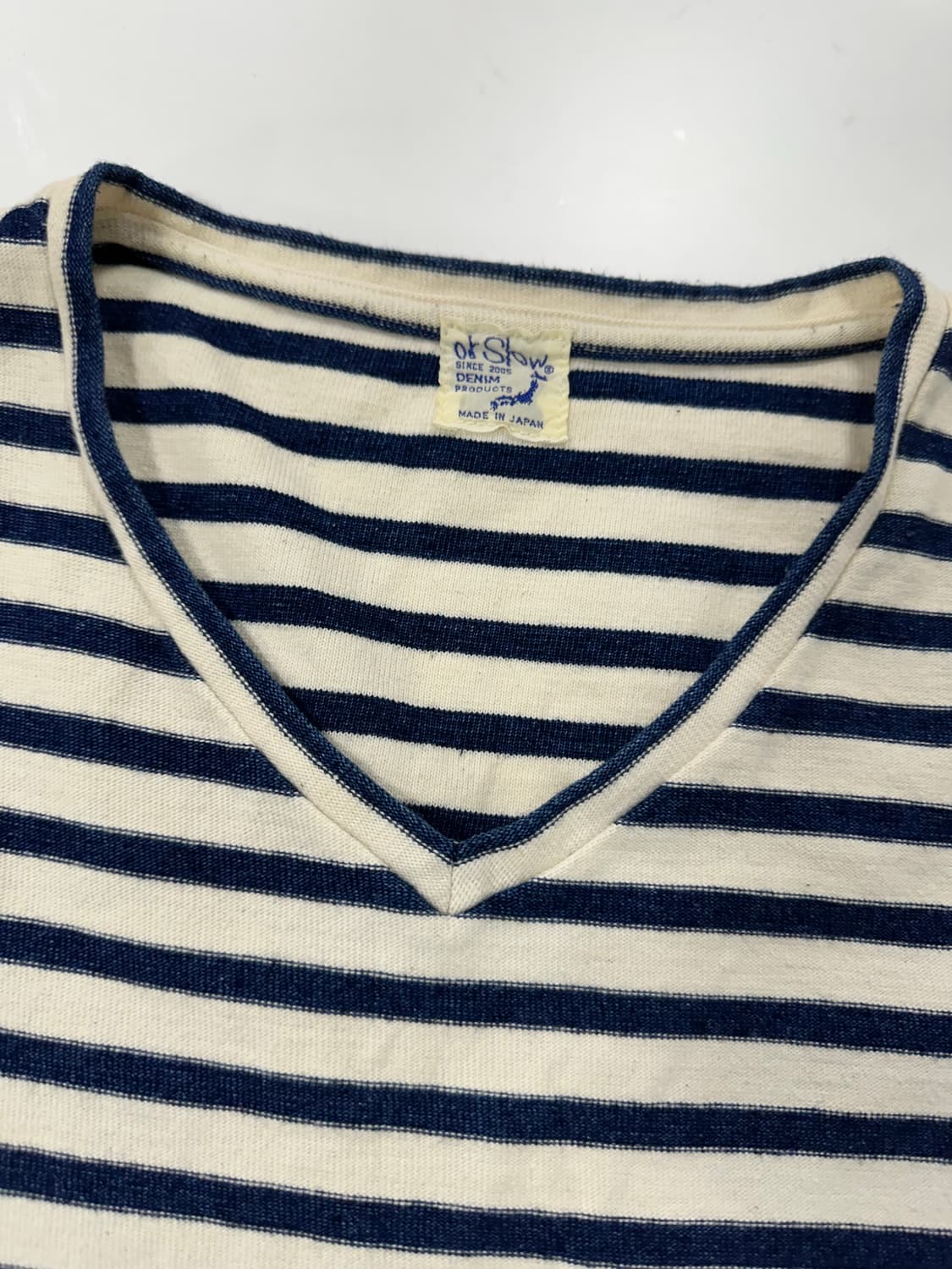 오어슬로우 스트라이프 반팔 상품이미지2