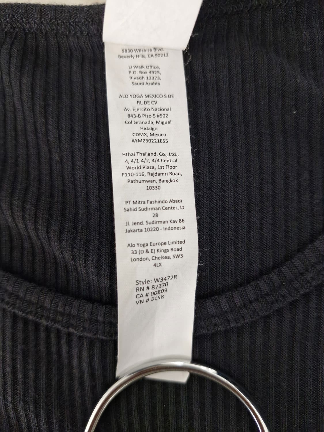 알로 gather long sleeve 롱슬리브 상품이미지7