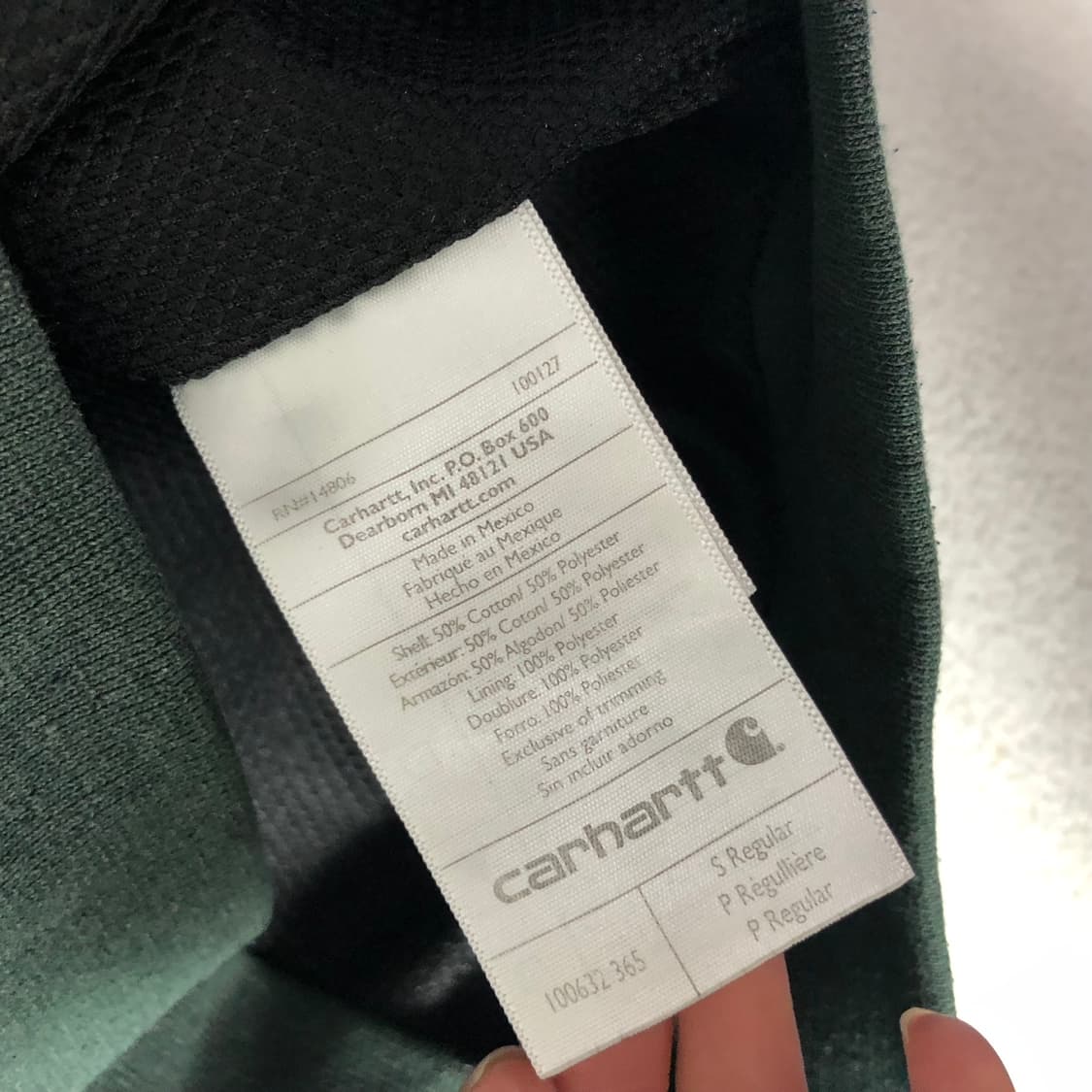 칼하트 레인디펜더 후드집업  상품이미지8