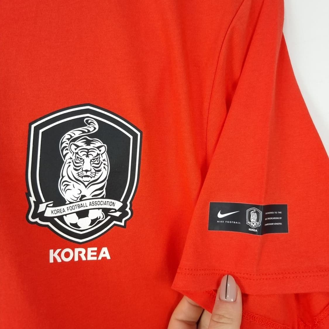 [나이키 (새상품) 국대 축구 유니폼 반팔티 M20175 상품이미지6