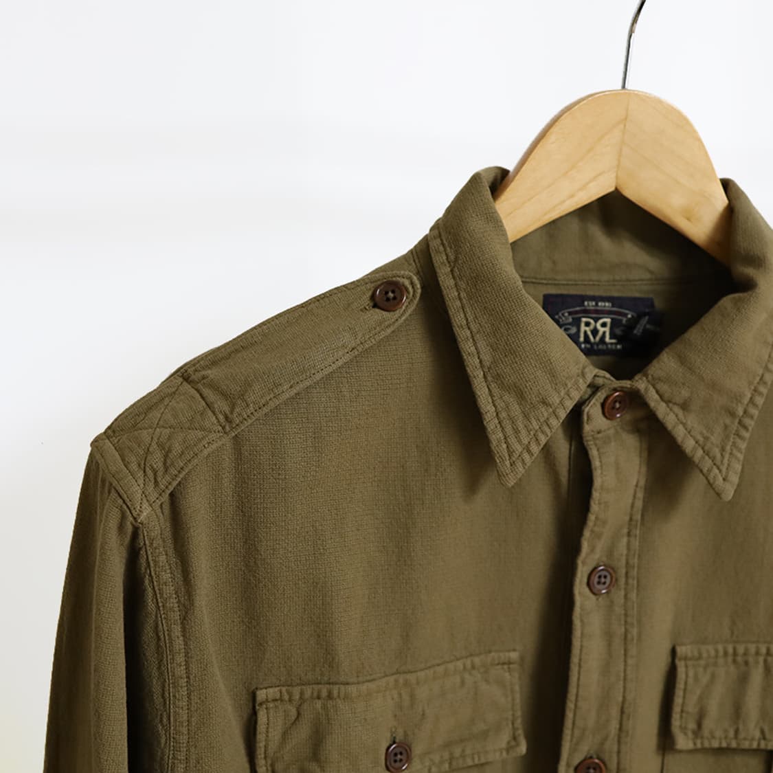 RRL 더블알엘 밀리터리 셔츠 자켓 M 상품이미지4