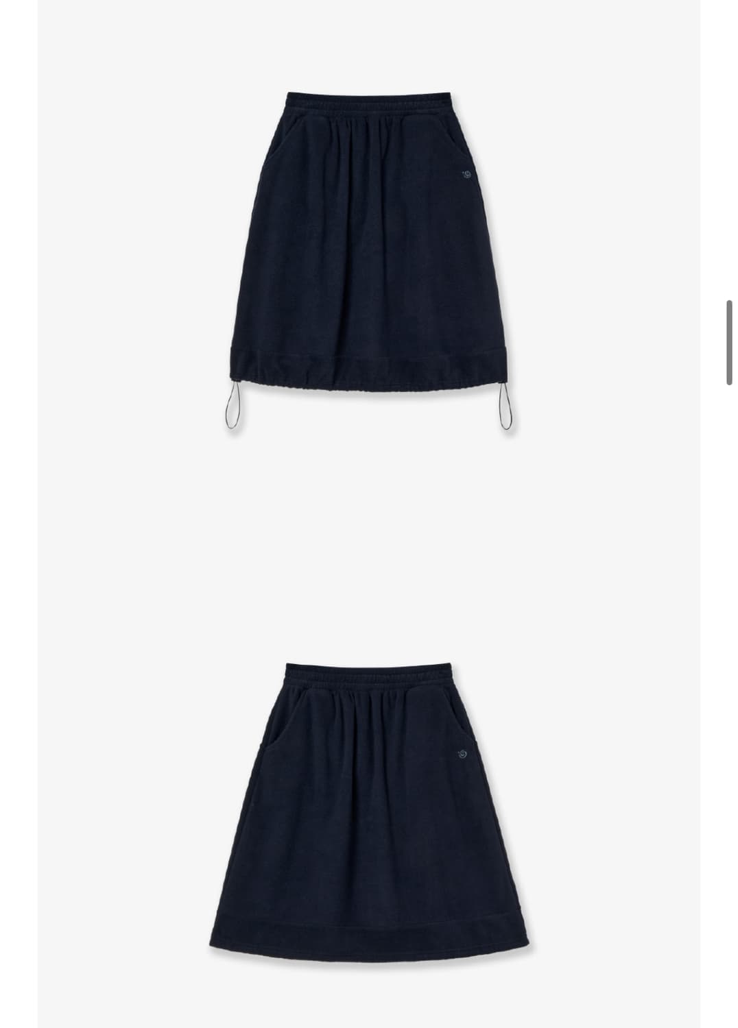 aeae 벌룬 플리스 스커트 상품이미지2