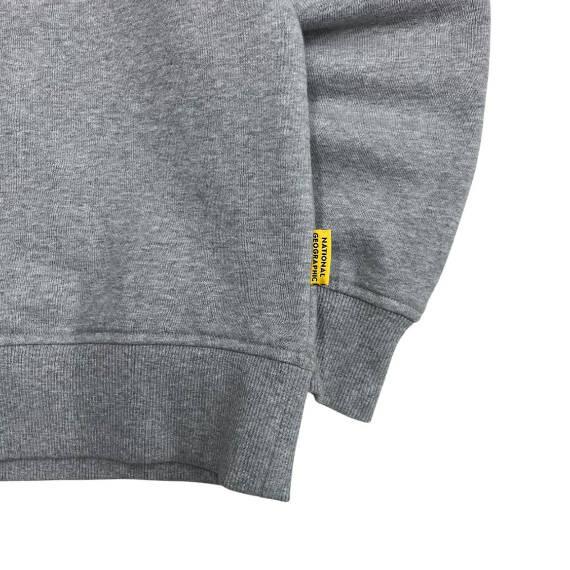 네셔널지오그래픽 빅로고 북극곰 자수 맨투맨 M 상품이미지5