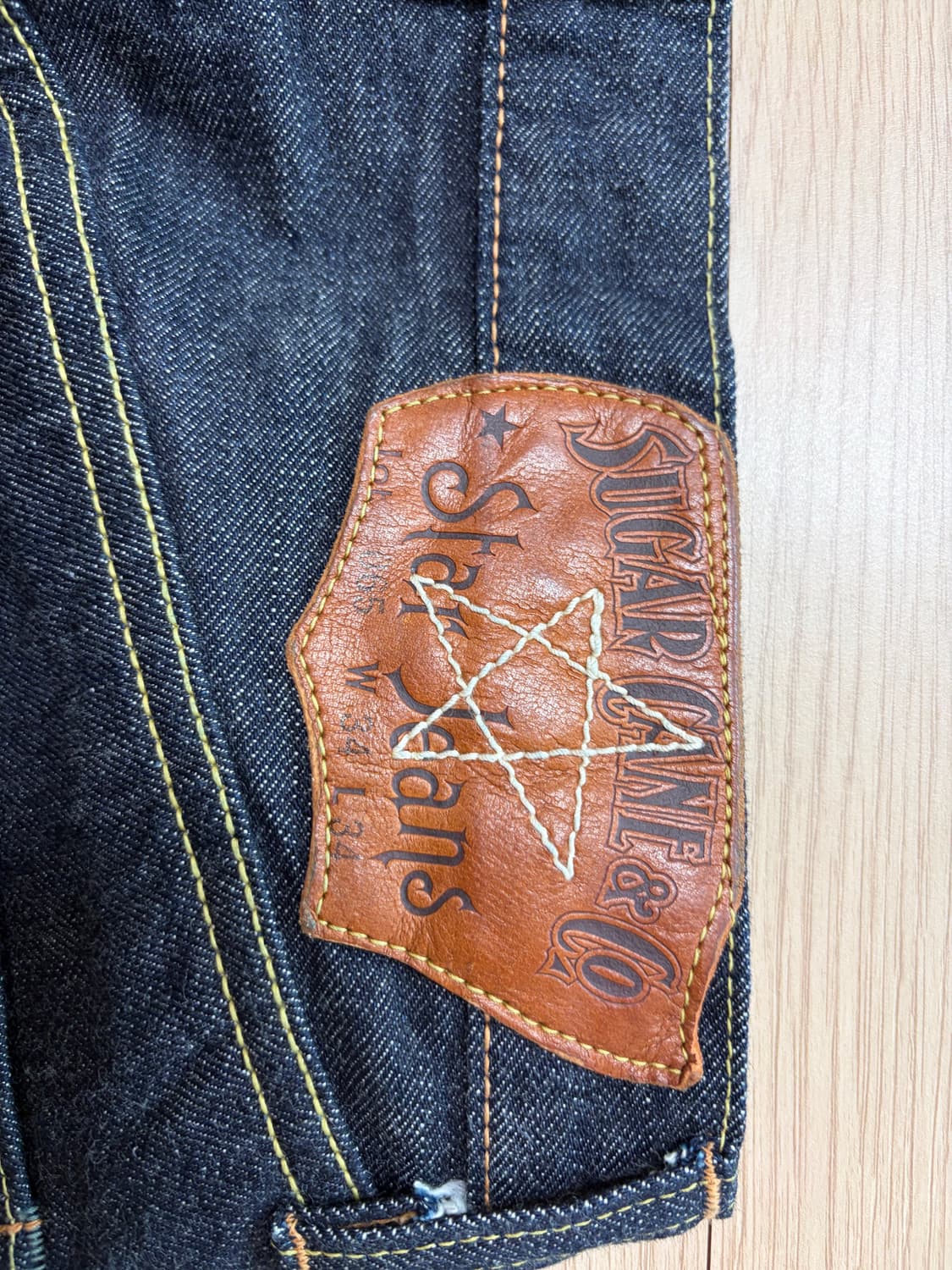 슈가케인 유니온 스타 진 lot.065(W34 L34) 상품이미지3