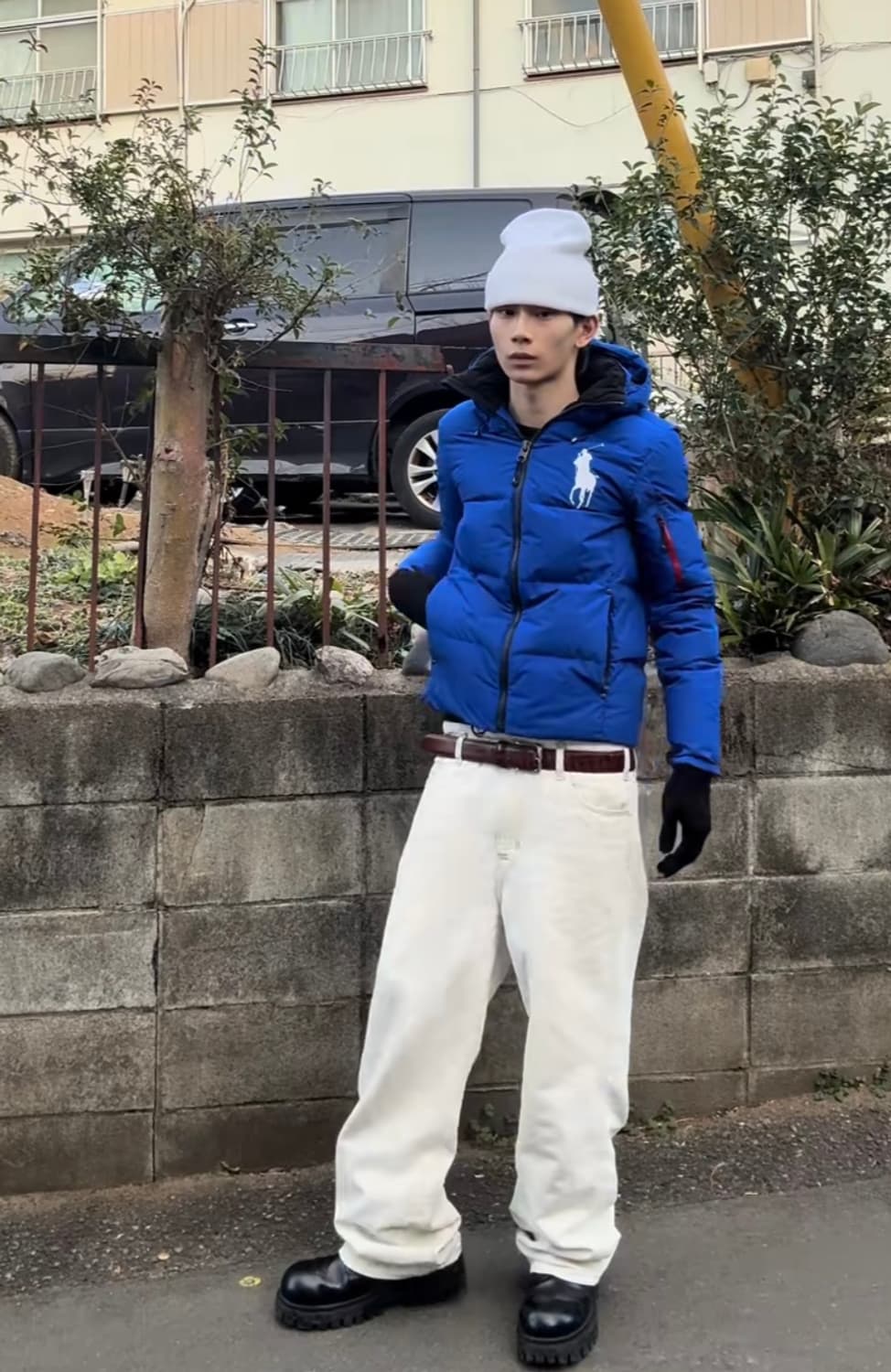 폴로 빅포니 성조기 패딩 상품이미지4