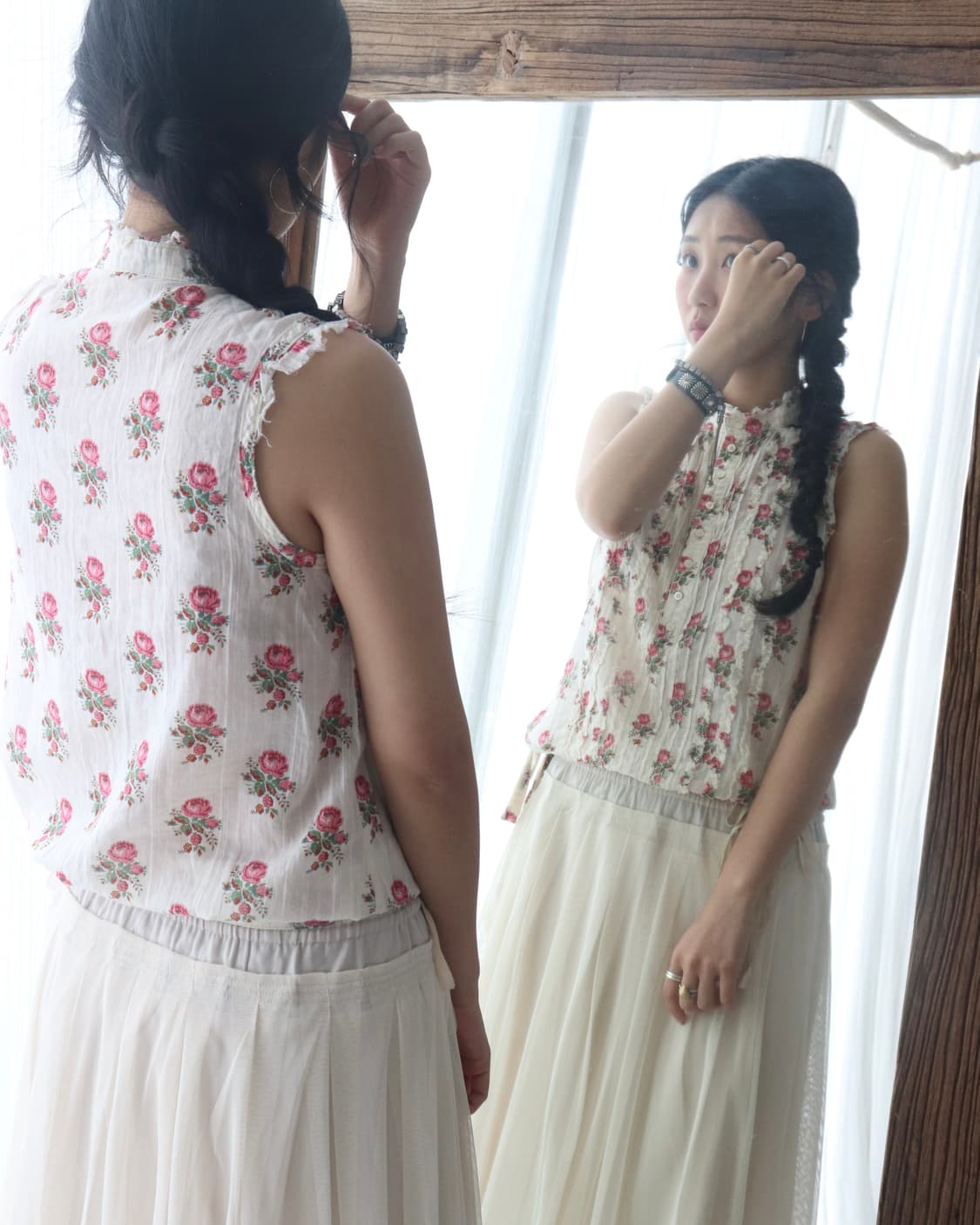 [Hysteric Glamour] Floral Lace Blouse 상품이미지3