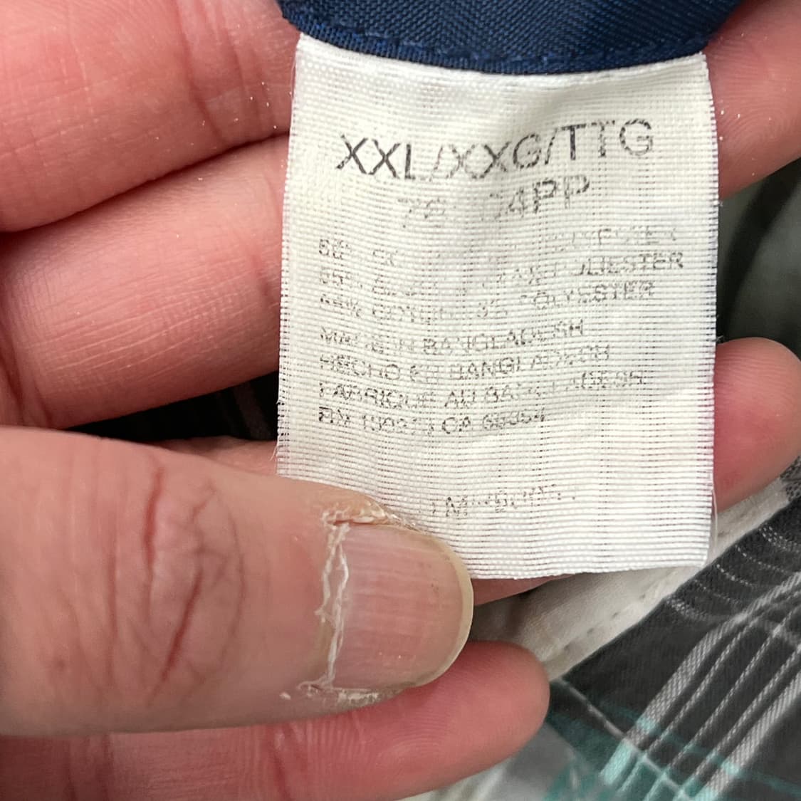 랭글러 웨스턴 체크하프셔츠 s10918 상품이미지6