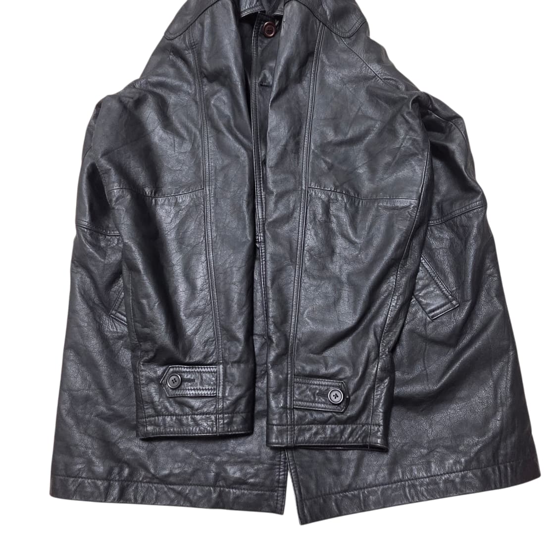 Mtd Kids New Basic 일본 빈티지 소가죽 레더 자켓  상품이미지5