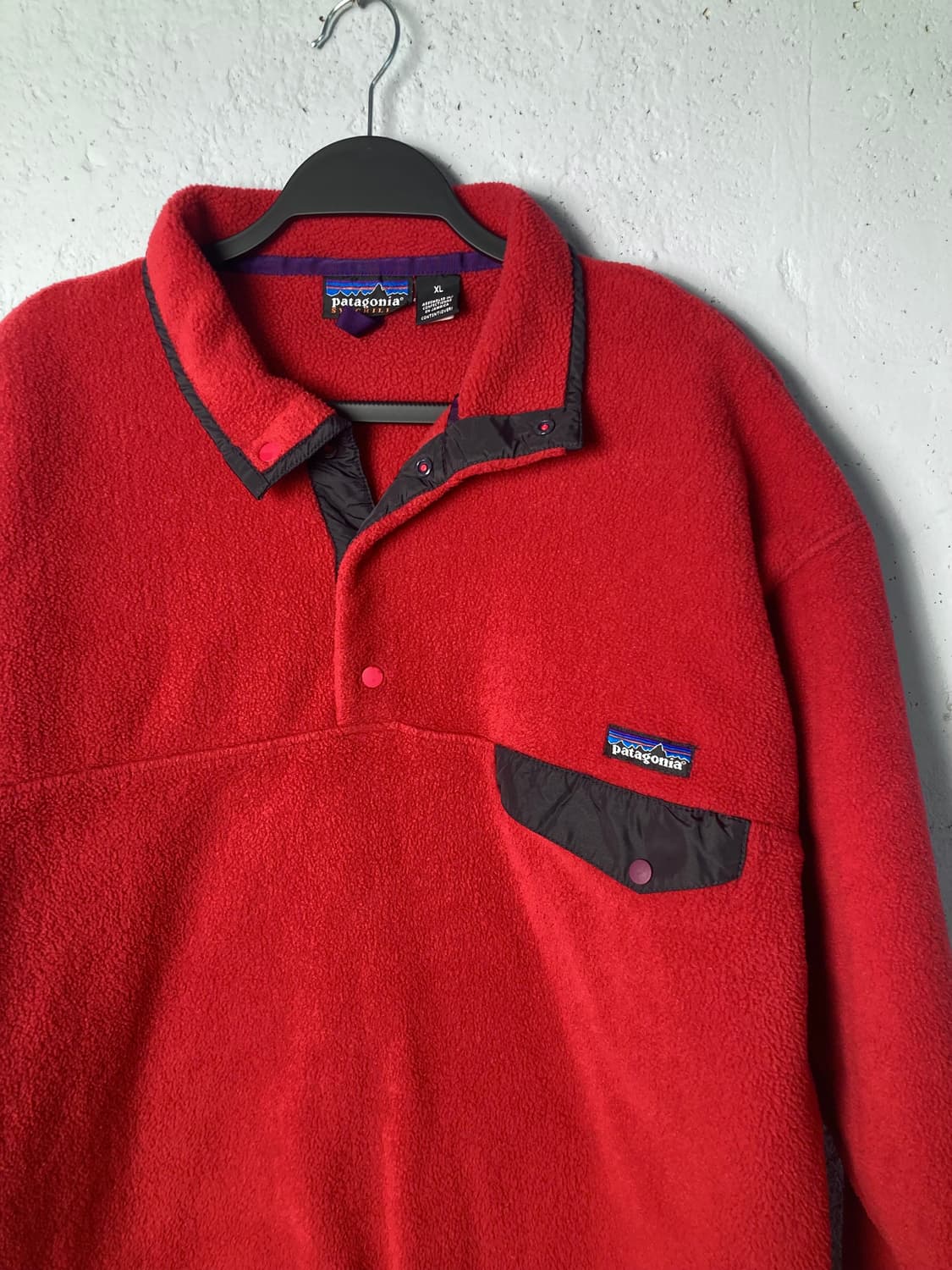 파타고니아 신칠라 00's 레드 (XL) 상품이미지3