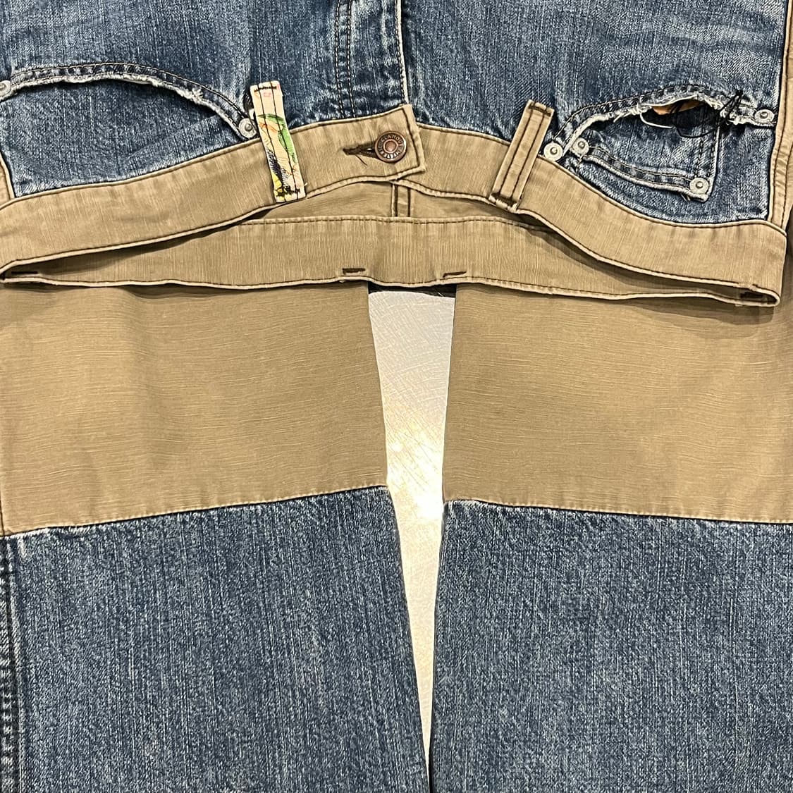 HYSTERIC GLAMOUR 히스테릭 글래머 패치워크 데님 팬츠 상품이미지10