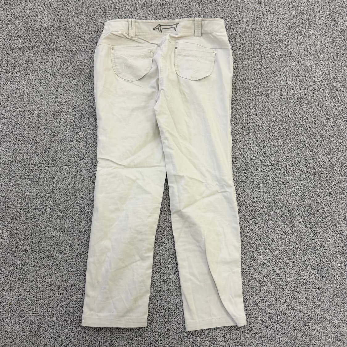 실측확인 루이까스텔 여성 일자팬츠 0126H2 상품이미지2