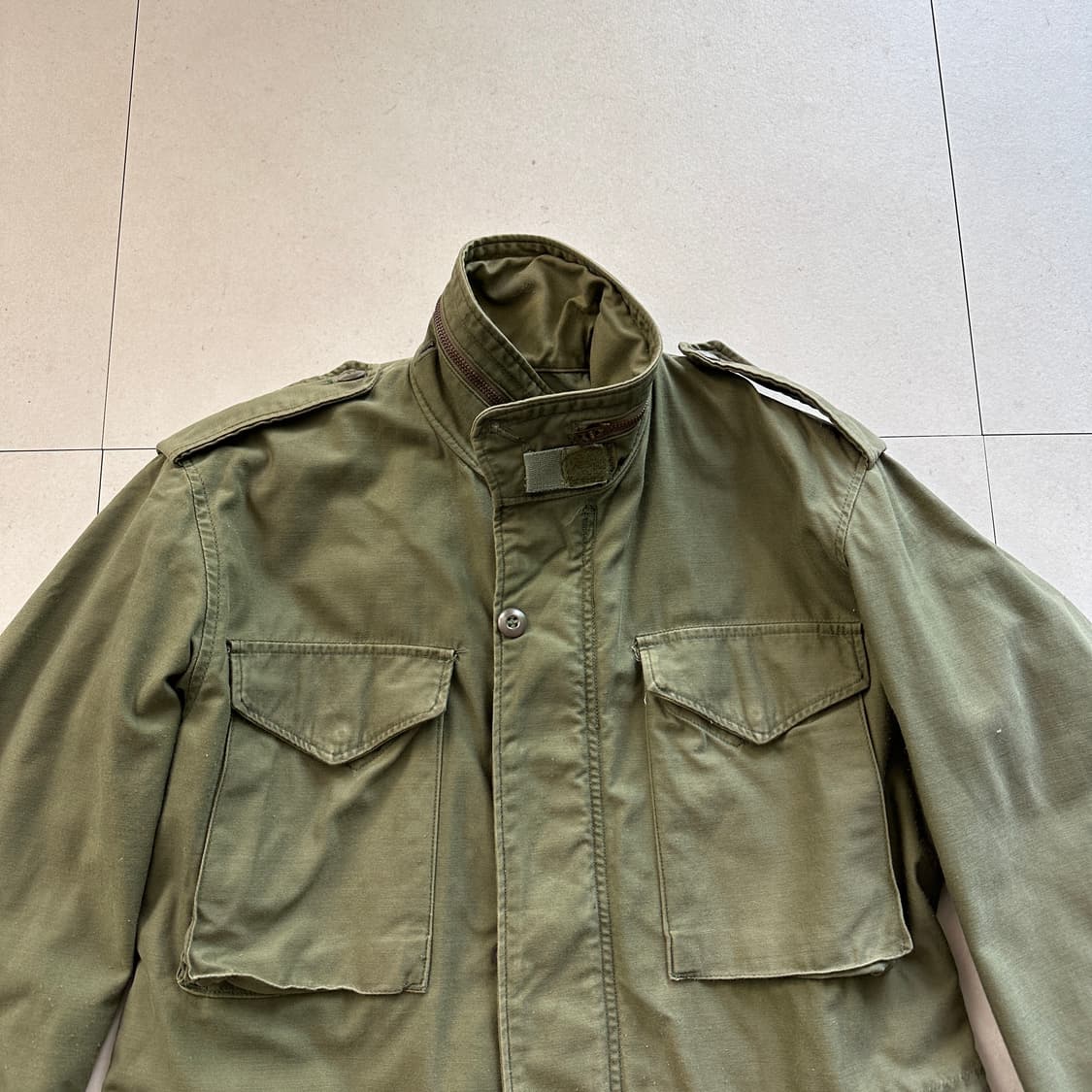 70s 미군 오리지널 M65 필드자켓 스몰-롱  상품이미지2