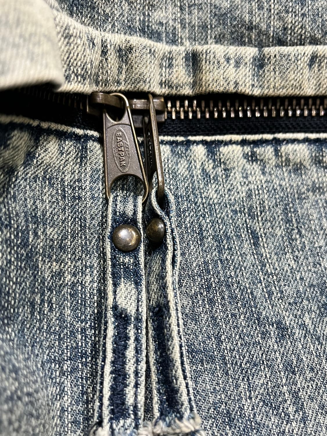 이스트팩 데님 빈티지 워싱 Y2K 백팩 노트북백팩 상품이미지5