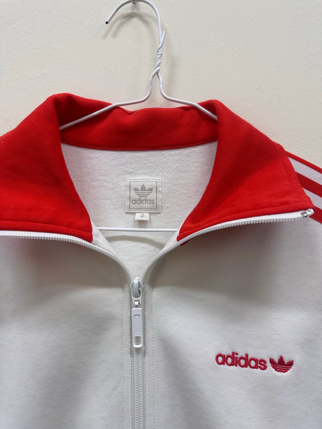 아디다스 흰빨 베켄바우어 트랙탑져지 상품이미지2