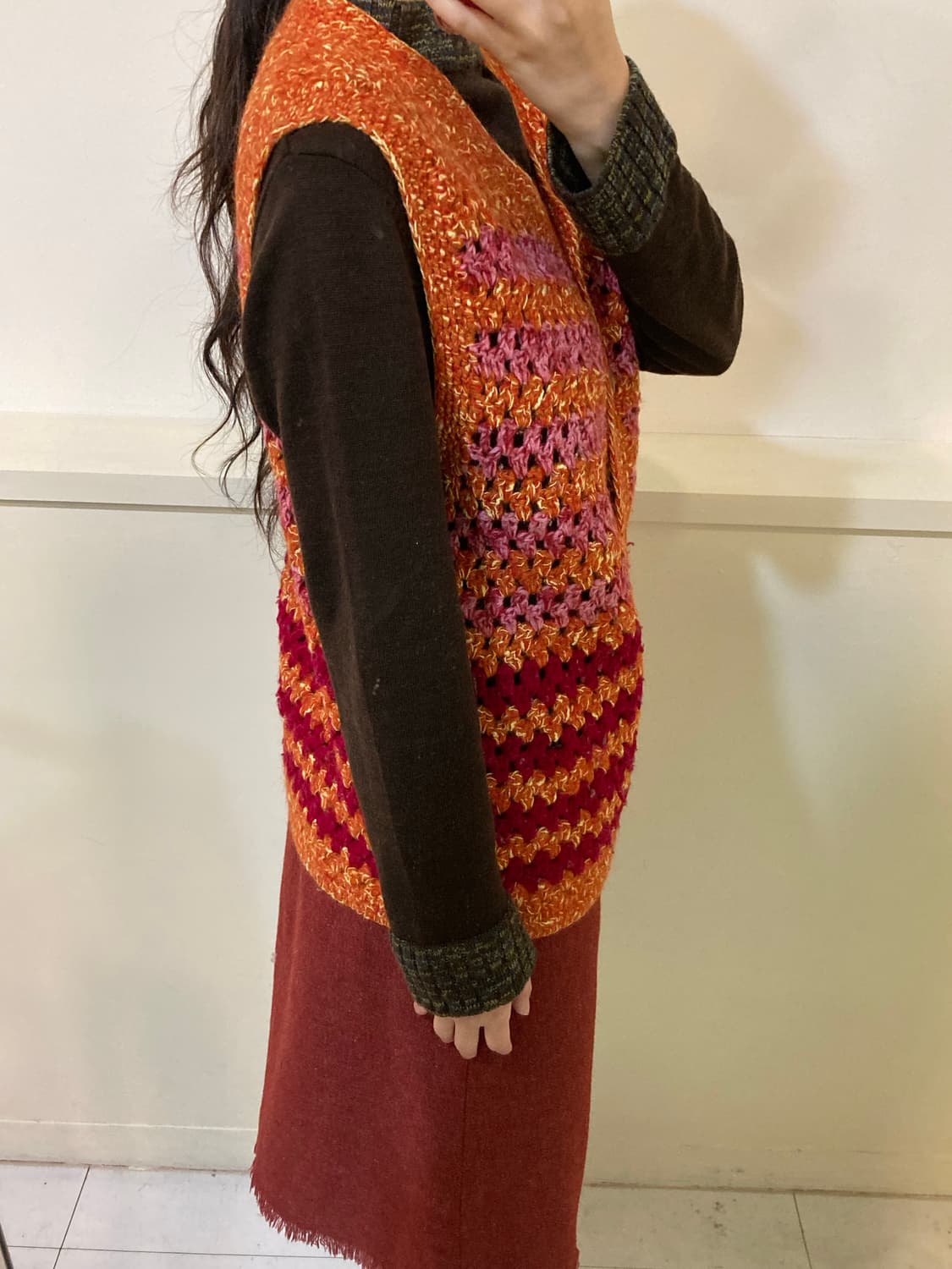 HANDMADE 컬러풀 조끼 상품이미지10