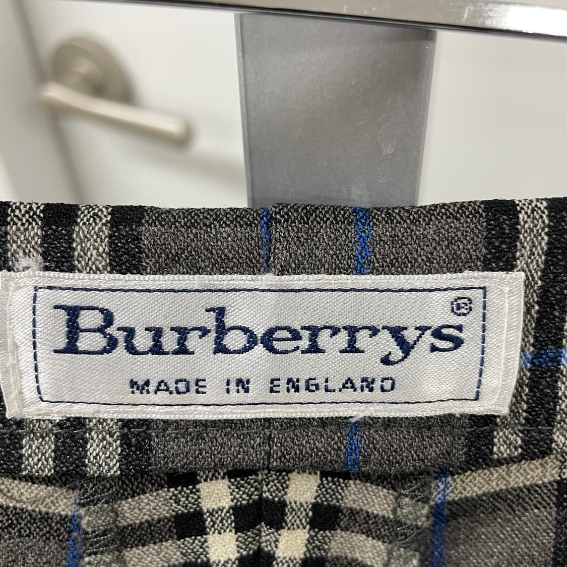 버버리 노바 그레이 팬츠 10(W) 상품이미지5