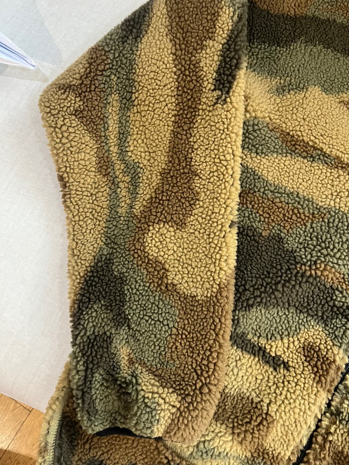 파타고니아 레트로 클래식 카모 플리스 자켓 양털 후리스 점퍼 상품이미지6