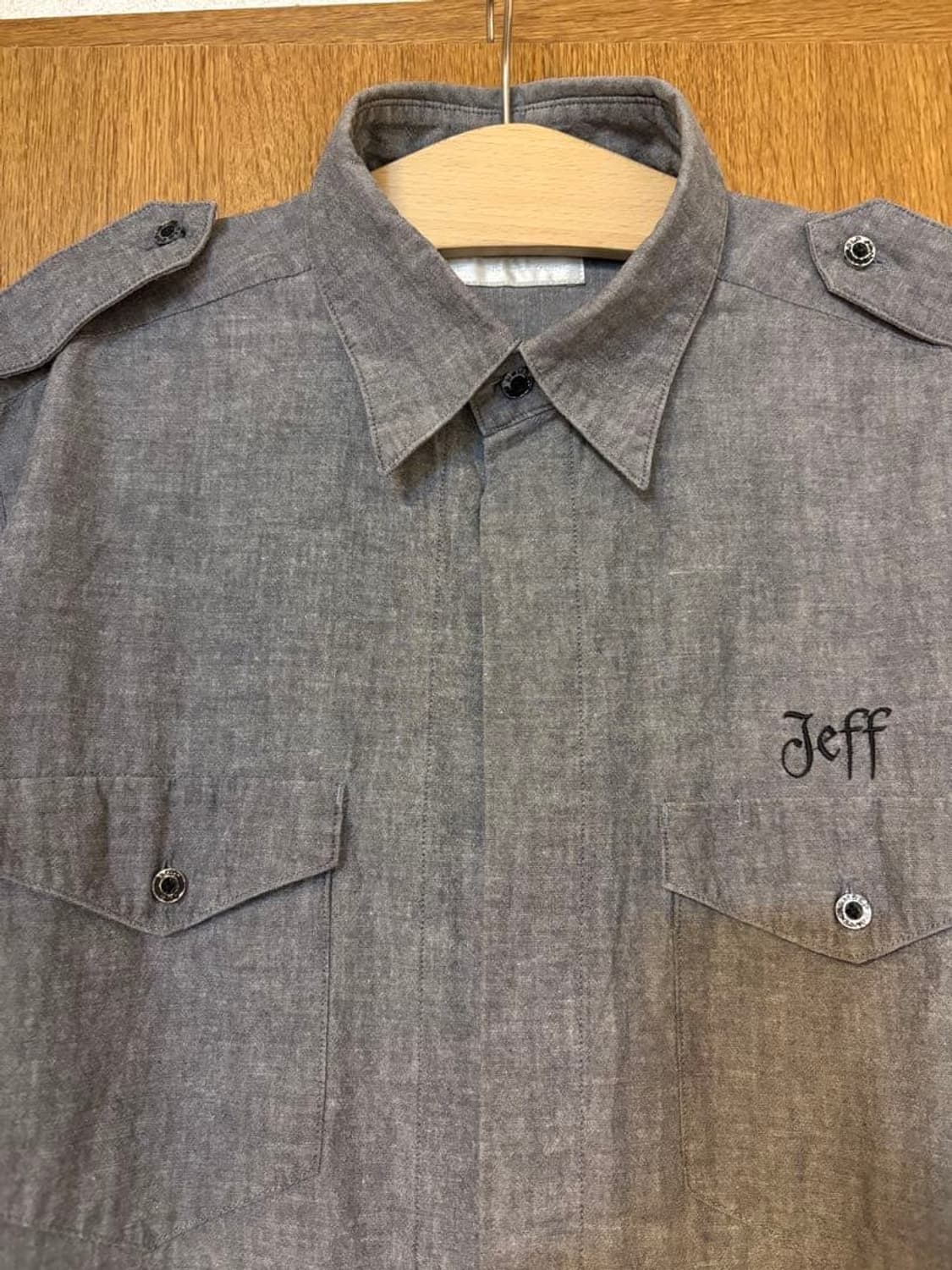 01SS 넘버나인 미스테리 화이트 보이 스컬 셔츠 상품이미지5