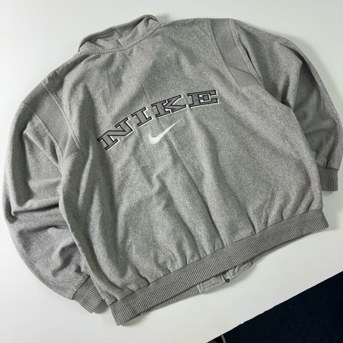 Nike  나이키 90,s 올드스쿨 빅로고 그레이 집업  상품이미지1