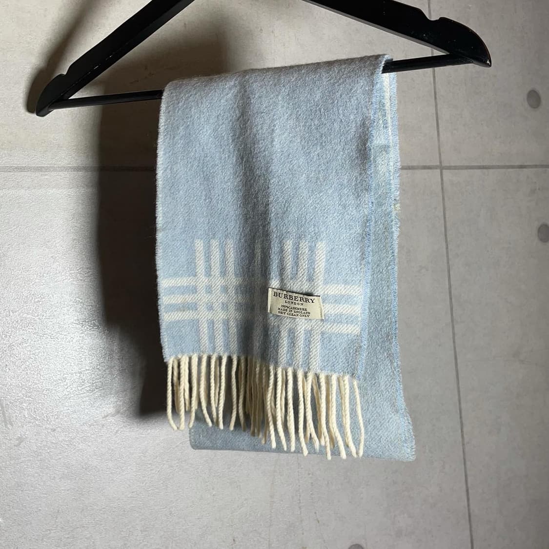 버버리 캐시미어100%머플러 상품이미지3