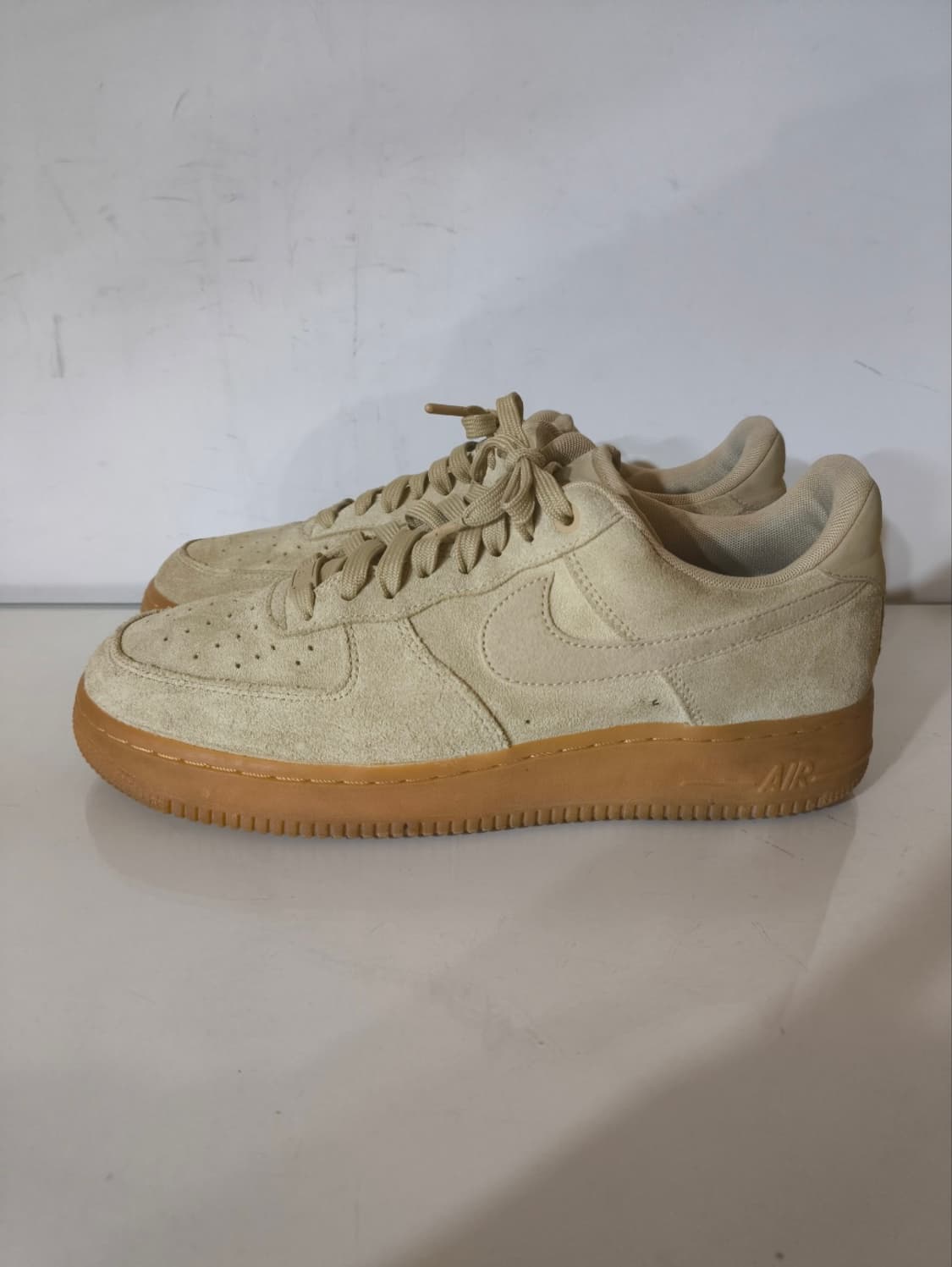 265mm 나이키 에어포스 스웨이드 머쉬룸 된장포스  상품이미지1