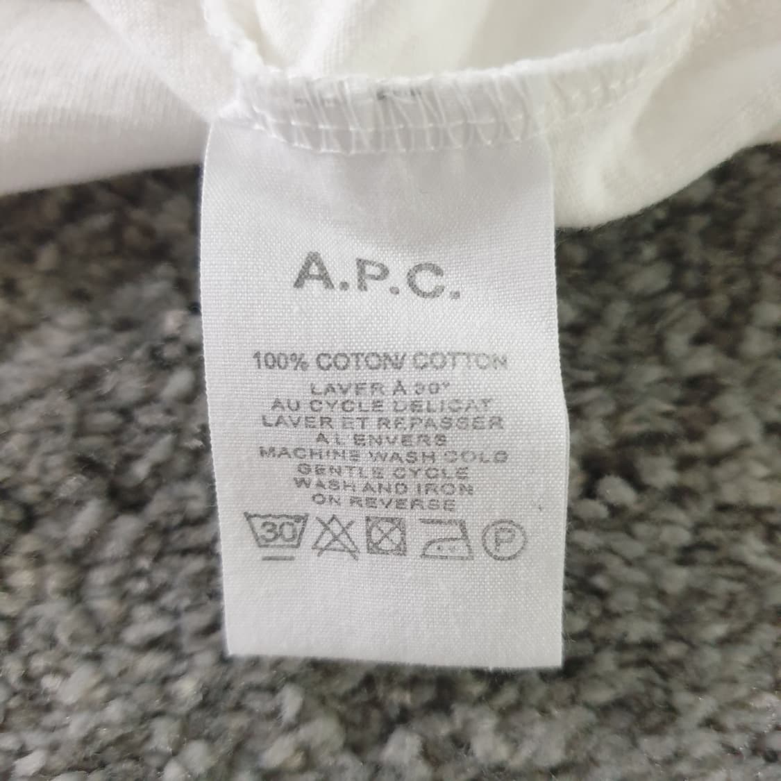 [무료배송] A.P.C. 반팔 티셔츠 상품이미지3