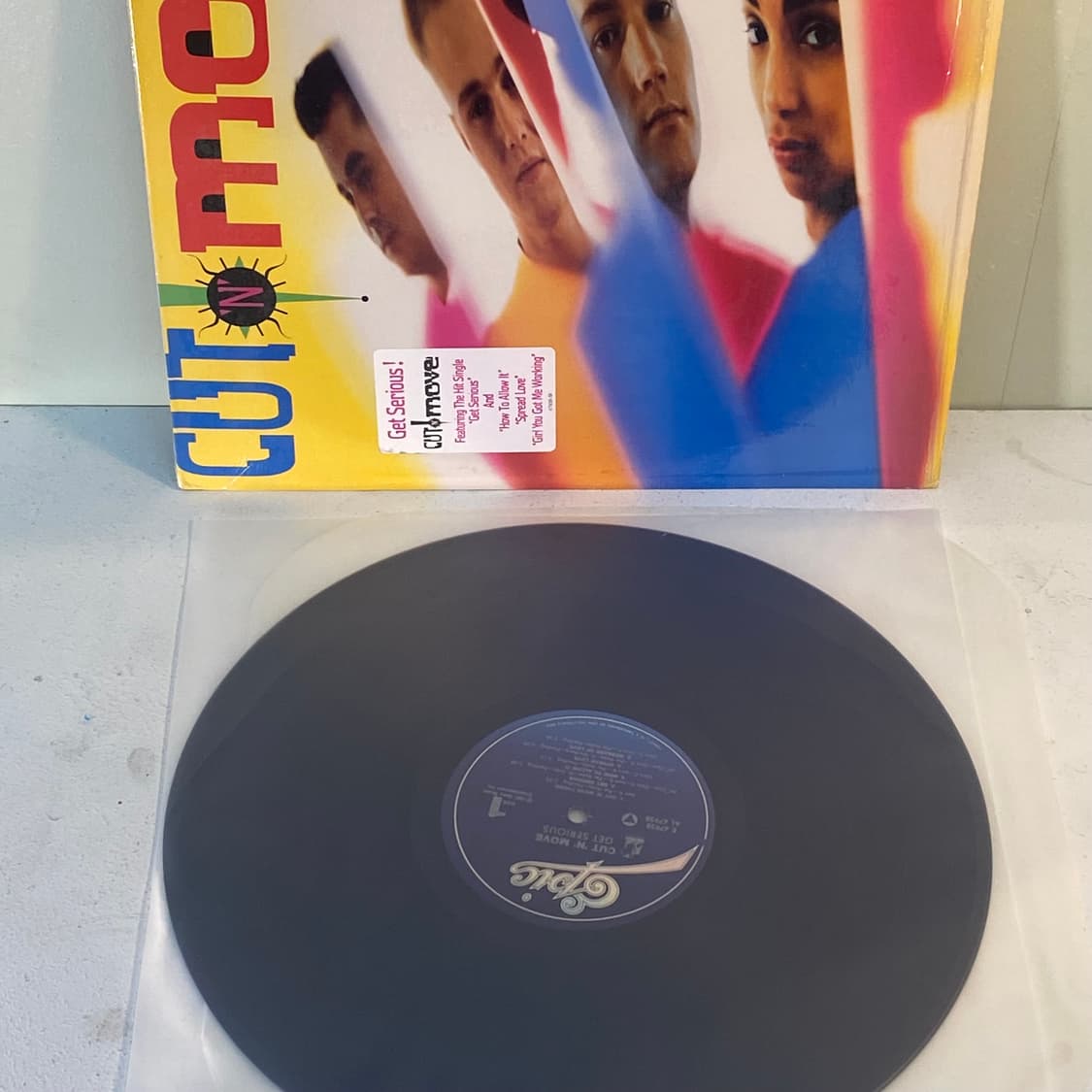 (중고LP-비트/하우스) Cut 'N' Move -Get Serious 상품이미지3