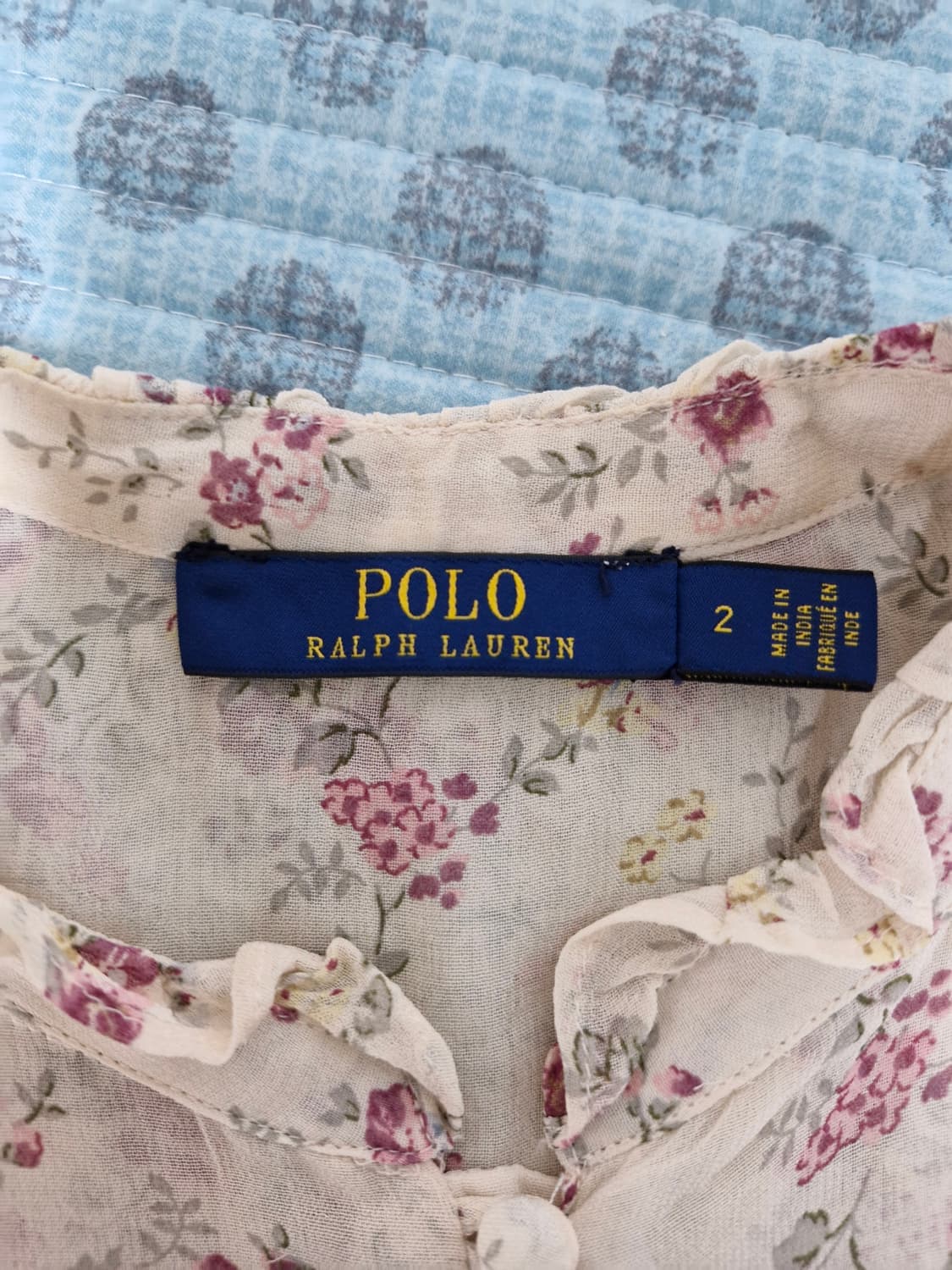 폴로랄프로렌 플로랄 쉬폰 원피스[2] 상품이미지5