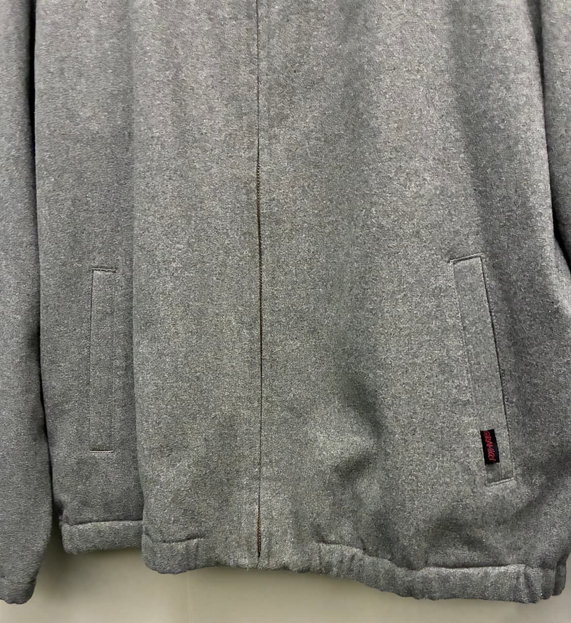 (L)Gramicci 그라미치 울 스윙탑 블루종 자켓 그레이 상품이미지6