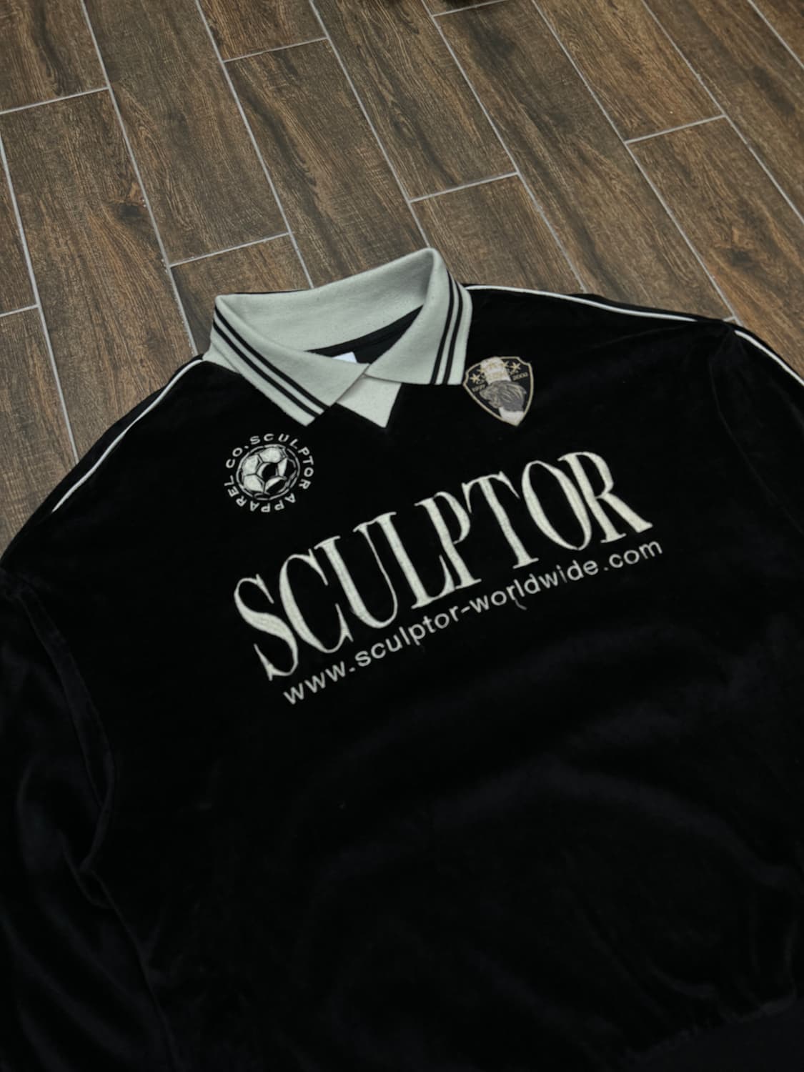 스컬프터 벨루어 벨벳 사커 저지 상품이미지7