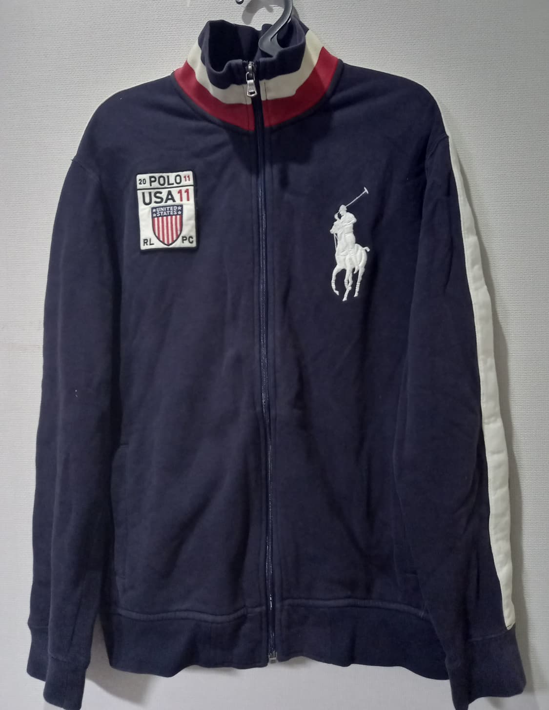 폴로 POLO 빅포니 USA 성조기 집업 100/L 상품이미지1