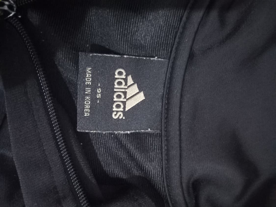 아디다스 첼시 블랙 검흰 트랙탑 저지 져지집업 90/S 상품이미지3