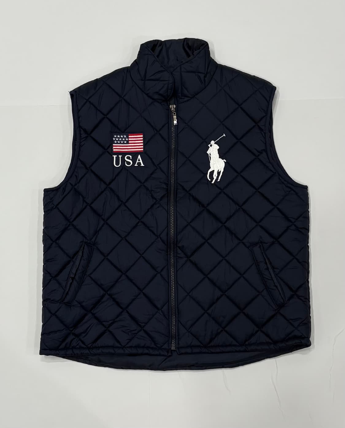 Polo 폴로랄프로렌 USA 성조기 퀄팅 조끼 상품이미지1