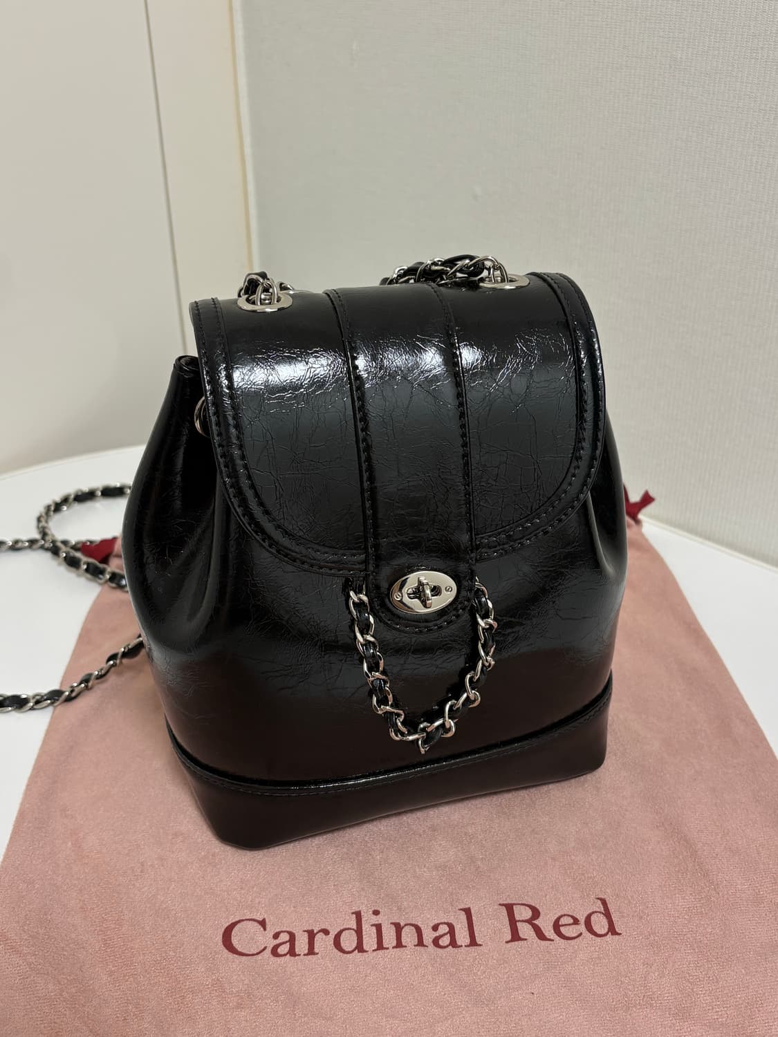 카디널 레드 백팩 Hawoo-a bag black 상품이미지2