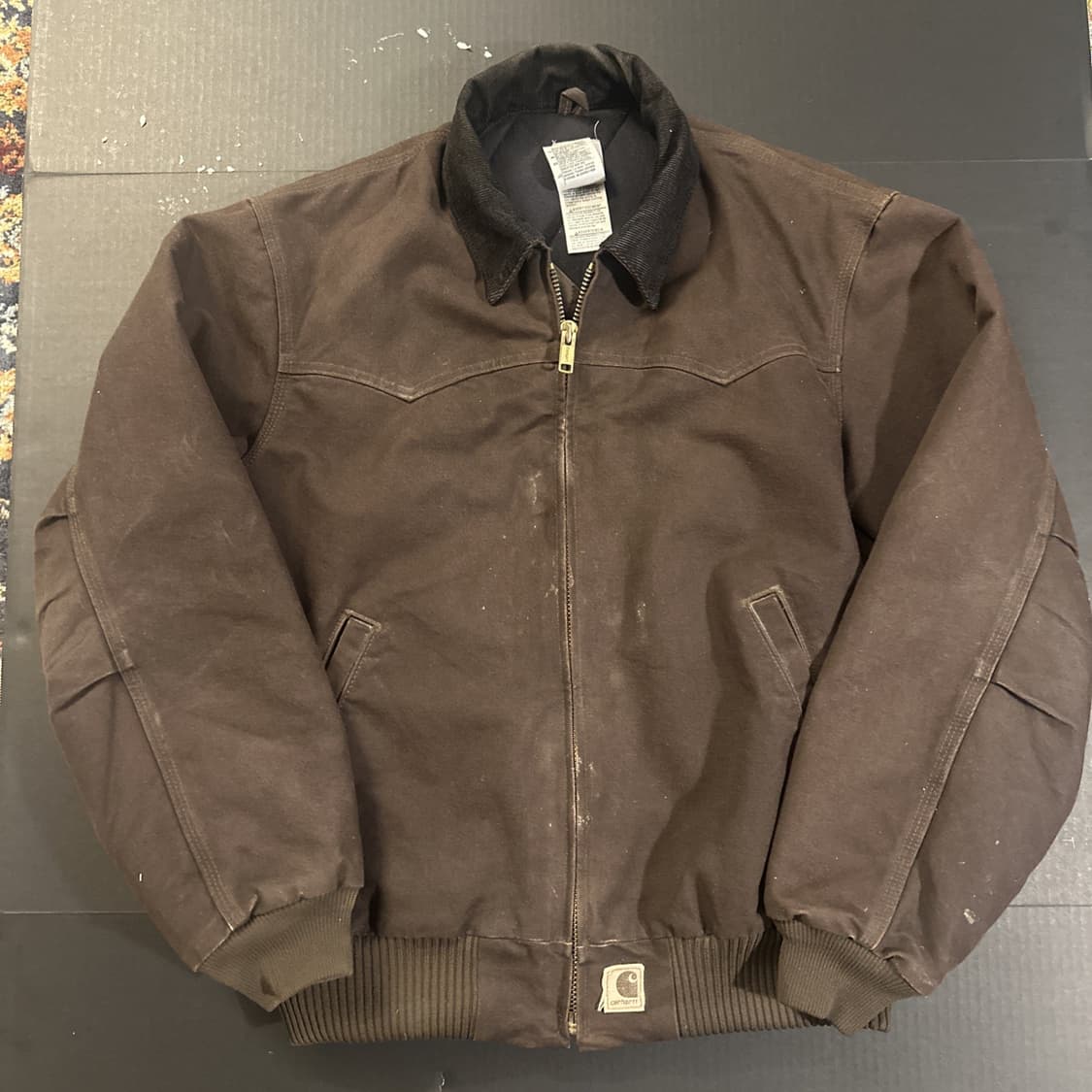 칼하트 J14 디트로이트 자켓 다크브라운 상품이미지1