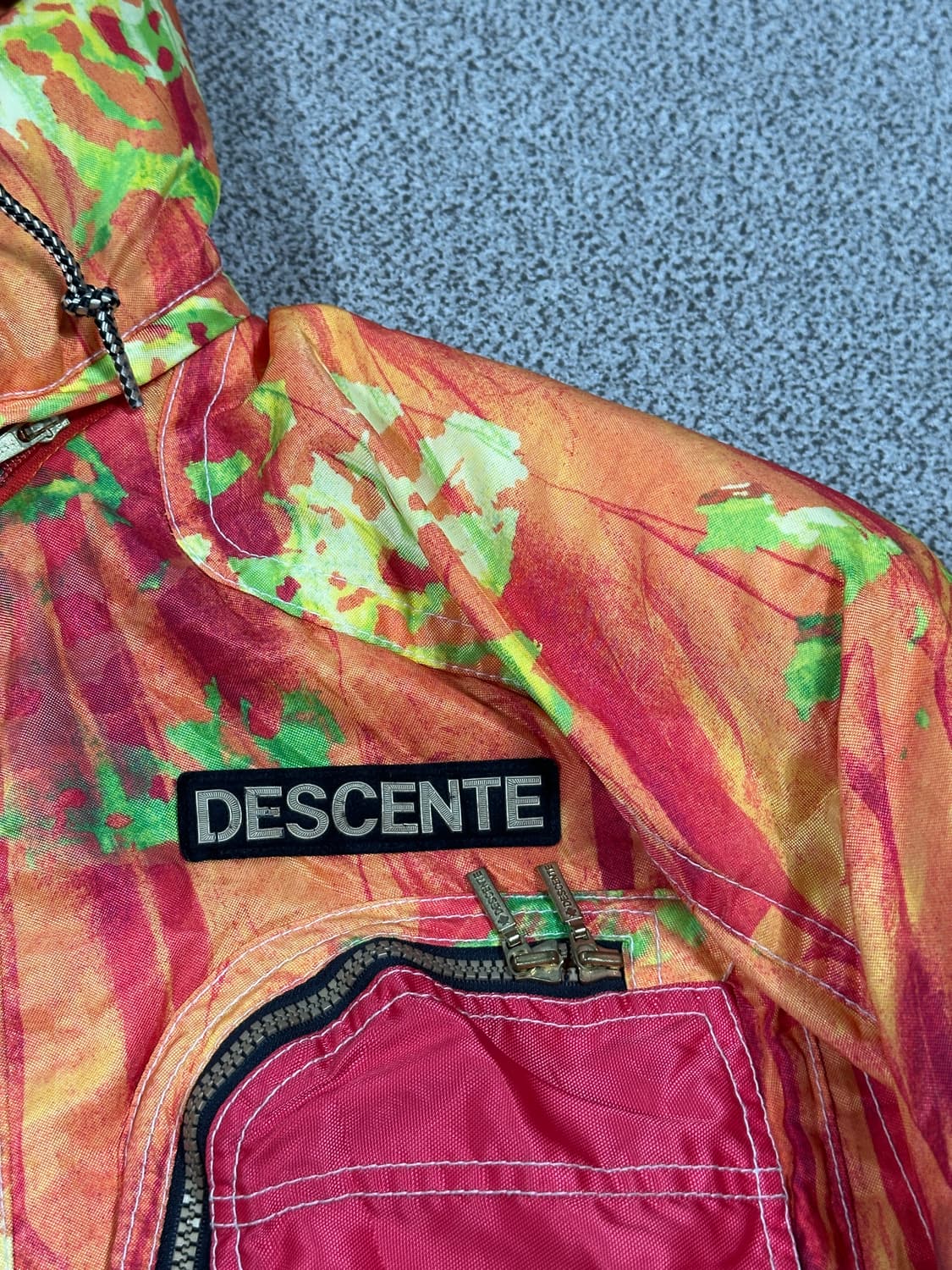 일본판 데상트 올드스쿨 스키점퍼 보드자켓 XL 상품이미지3