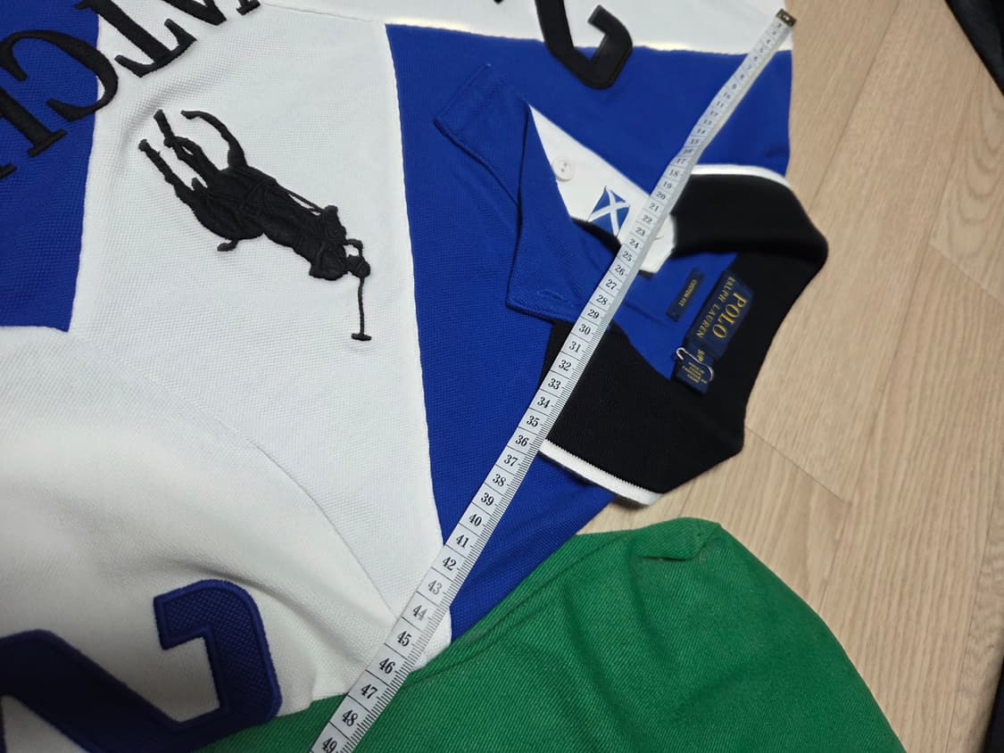 (화보촬영용 1회 착용) POLO RALPH LAUREN 카라티 반팔 티 상품이미지9